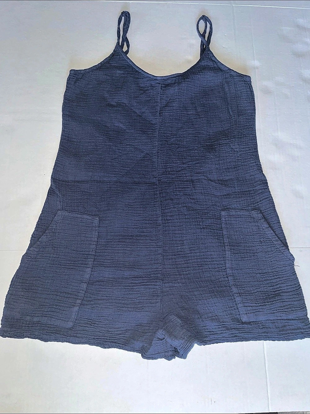 Monrow Blue Ladies Romper Size M